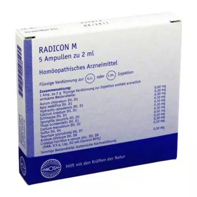 RADICON M injection solution, 5x2 ml RADICON M injection solution, 5x2 ml