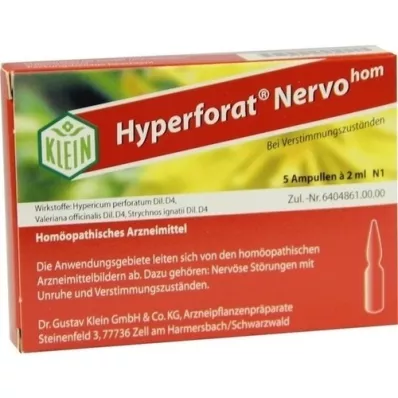HYPERFORAT Nervoom injection solution, 5x2 ml