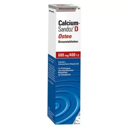 CALCIUM SANDOZ D Osteo effervescent tablets, 20 pcs