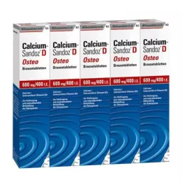 CALCIUM SANDOZ D Osteo effervescent tablets, 100 pcs