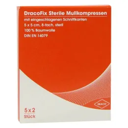Dracofix Peel compresses, 5x2 pieces
