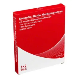 Dracofix Peel compresses, 5x2 pieces