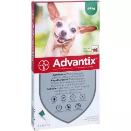 Advantix Spot-on Dog B4KG, 4 pcs