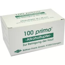 PRIMO Alkoholtupfer, 100 St