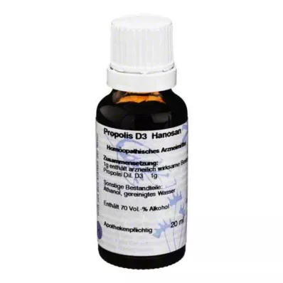 PROPOLIS D 3 Dilution, 20mL PROPOLIS D 3 Dilution, 20mL
