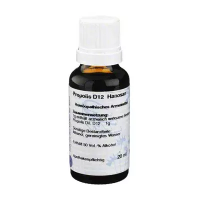 PROPOLIS D 12 Dilution, 20 ml PROPOLIS D 12 Dilution, 20 ml