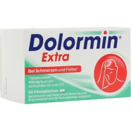 DOLORMIN Extra film -coated tablets, 50 pcs