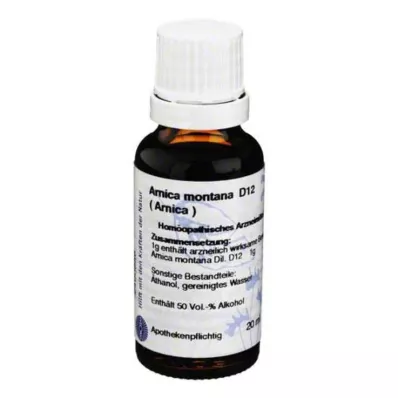 ARNICA D12 Dilution, 20mL ARNICA D12 Dilution, 20mL