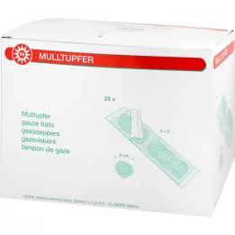 TUPFER Set 2+3 sterile, 25 pcs