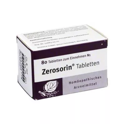ZEROSORIN tablets, 80 pcs