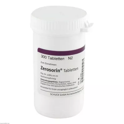 ZEROSORIN tablets, 300 pcs
