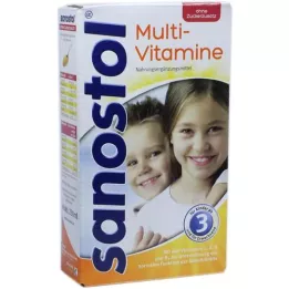 Sanostol Multi-vitaminlé cukor adalék nélkül, 230 ml
