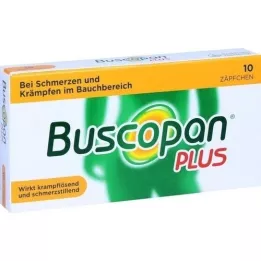 BUSCOPAN plus 10 mg/800 mg Suppositorien, 10 St