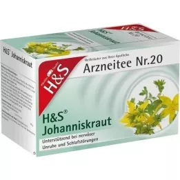 H&amp;S Johanniskraut Filterbeutel, 20X2.0 g