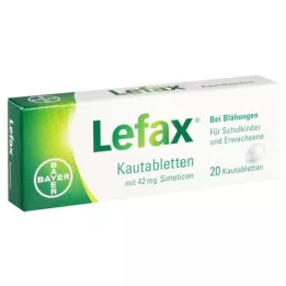 LEFAX chewing tablets, 20 pcs