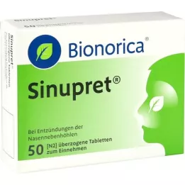 SINUPRET Felesleges tabletták, 50 db