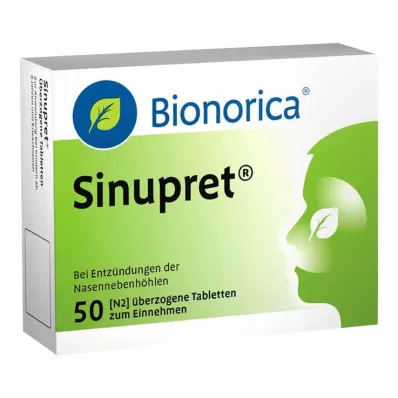 SINUPRET coated tablets, 50 pcs
