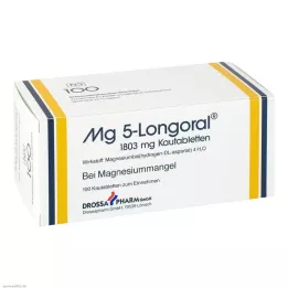 MG 5 LONGORAL chewable tablets, 100 pcs