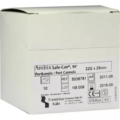 AMBIX Safe-Can Portpunkt.Kan.22 Gx25 mm bent, 10 pcs