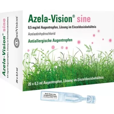 AZELA-Vision sine 0,5 mg/ml Augentr.i.Einzeldosis., 20X0.3 ml