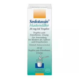 SEDOTUSSIN Cough suppressant drops, 30 ml