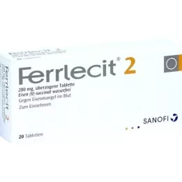 Ferrlecit 2 plated tablets, 20 pcs