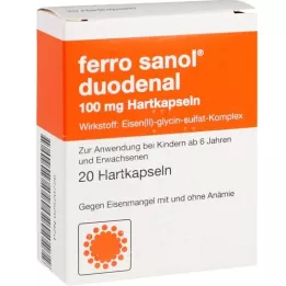 FERRO SANOL Duodenal Hartkaps.m.Msr.überz.pell., 20 pcs