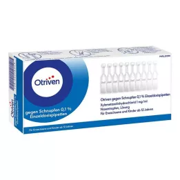 OTRIVEN 0.1% nasal drops single dose pip., 40X0.3 ml