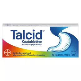 TALCID Chewable tablets, 50 pcs
