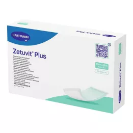 ZETUVIT Plus extra -strong suction compr.steril 10x20 cm, 10 pcs