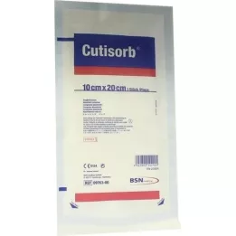 CUTISORB Suction compresses sterile 10x20 cm, 1 pcs