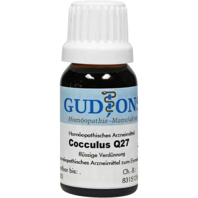 COCCULUS Q 27 solution, 15 ml COCCULUS Q 27 solution, 15 ml