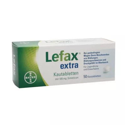 LEFAX extra chewable tablets, 50 pcs