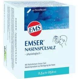 EMSER Nose rinsing salt Physiologically Btl., 50 pcs