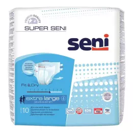 SUPER SENI Incontinence pants F.erw.gr.4 XL, 10 pcs