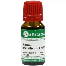 AURUM METALLICUM LM 6 Dilution, 10 ml