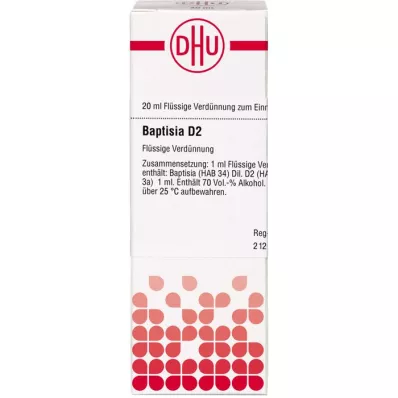 BAPTISIA D 2 Dilution, 20 ml