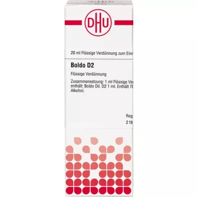 BOLDO D 2 Dilution, 20mL BOLDO D 2 Dilution, 20mL
