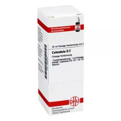CALENDULA D 2 Dilution, 20 ml CALENDULA D 2 Dilution, 20 ml