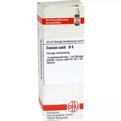 COCCUS cacti D 6 Dilution, 20mL