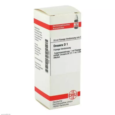 DROSERA D 1 Dilution, 20 ml DROSERA D 1 Dilution, 20 ml