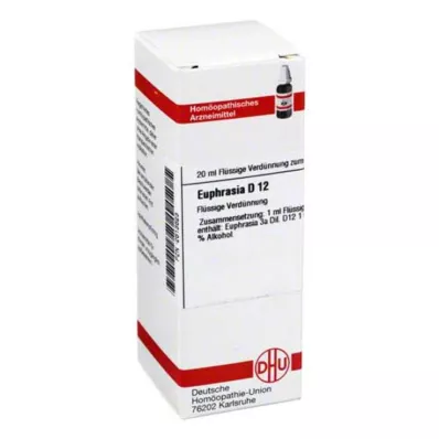 EUPHRASIA D 12 Dilution, 20 ml EUPHRASIA D 12 Dilution, 20 ml