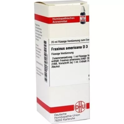 FRAXINUS AMERICANA D 3 Dilution, 20mL FRAXINUS AMERICANA D 3 Dilution, 20mL