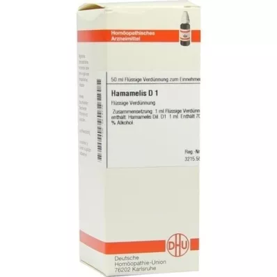 HAMAMELIS D 1 Dilution, 50mL