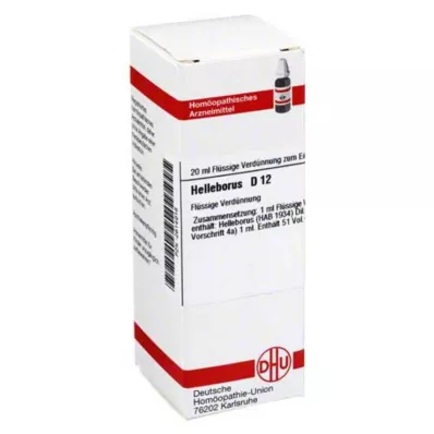 HELLEBORUS D 12 Dilution, 20 ml