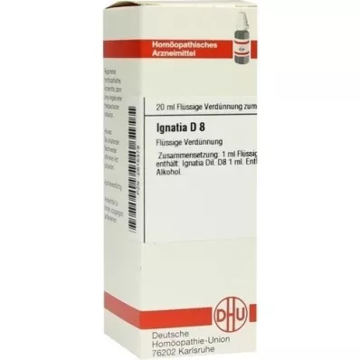 IGNATIA D 8 Dilution, 20mL IGNATIA D 8 Dilution, 20mL