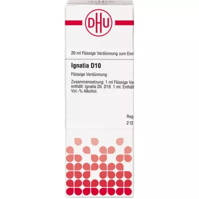 IGNATIA D10 Dilution, 20mL IGNATIA D10 Dilution, 20mL