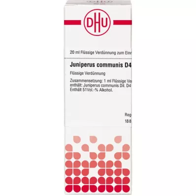 JUNIPERUS COMMUNIS D 4 Dilution, 20mL