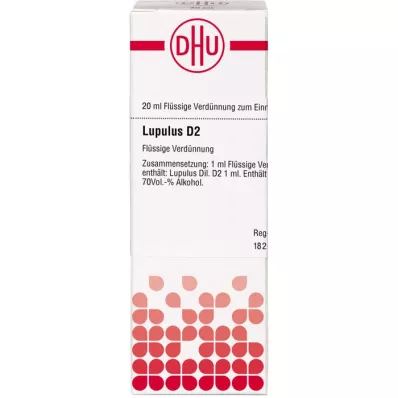 LUPULUS D 2 Dilution, 20 ml