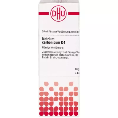 NATRIUM CARBONICUM D 4 Dilution, 20mL